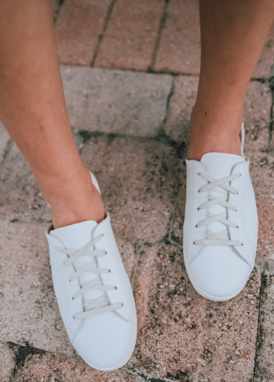 How to Keep Your White Sneakers Spotless