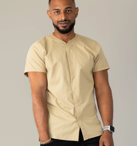 The Ultimate Guide to Collarless Button-Up Shirts
