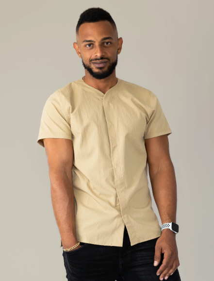 The Ultimate Guide to Collarless Button-Up Shirts